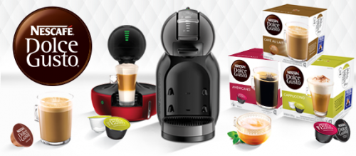 Cafeteras y cápsulas Dolce Gusto